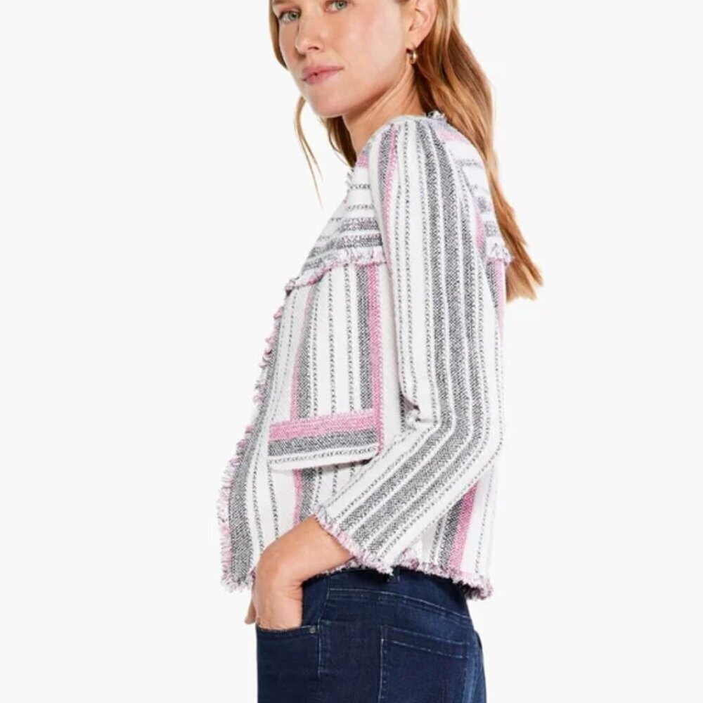 Nic Zoe Jacket Dashing Days Blazer Cardigan Size S